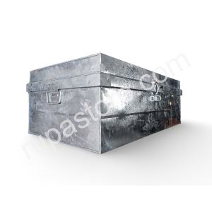 Steel Trunk | Size: 32" x 17" x 11" | JSW